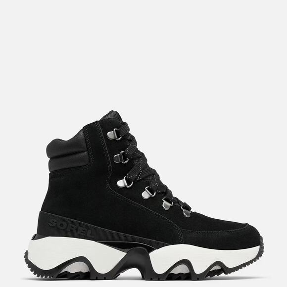 Sorel Shoes - Sorel Women's Kinetic Impact Conquest Plus Waterproof Boots Black Size 8